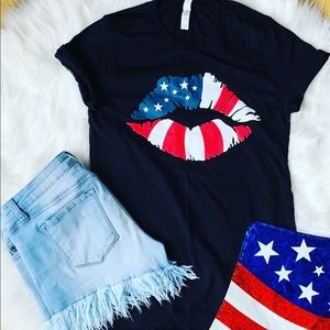 American kisses tee